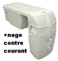 Bloc de Filtration 18m3/h avec nage contre courant